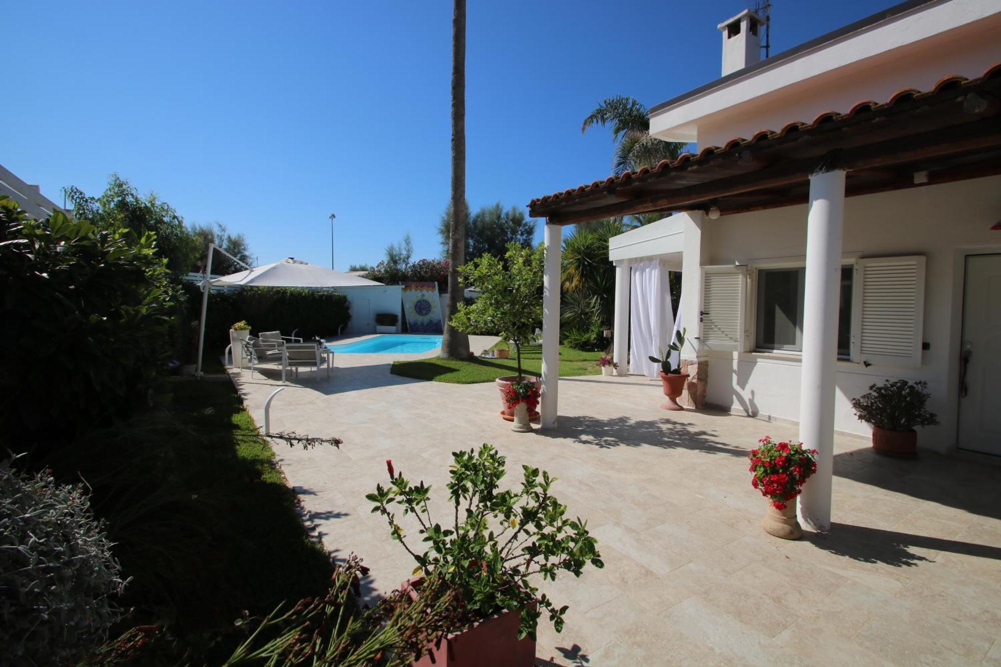 Edri Beach House - Villa Con Piscina Pontecagnano Luaran gambar